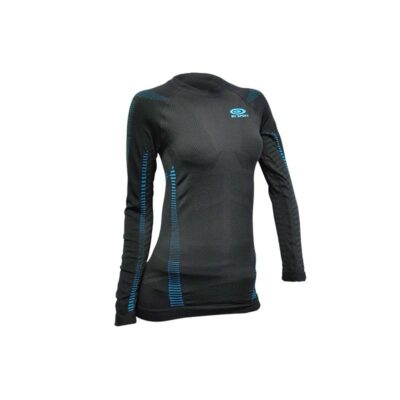 technical top RTECH long sleeved female in black/blue