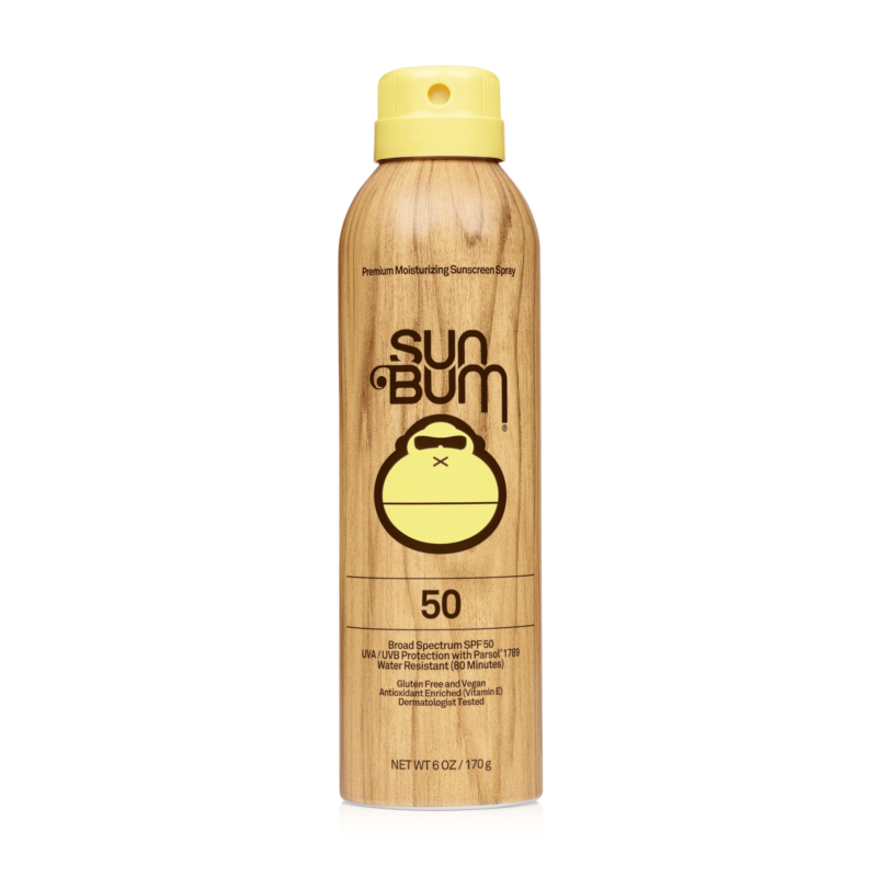 Sun Bum SPF 50 Original Spray Sunscreen 6 oz – Front