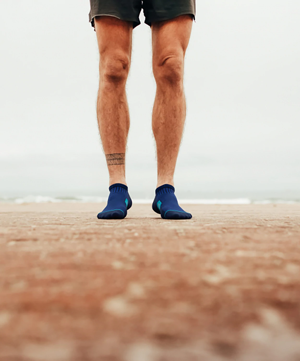 Chaussettes De Running Rockay Accelerate Performance - Noir/Rouge - Neuves