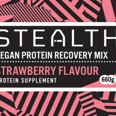 STEALTH Vegan Recovery Protein Strawberry 660g