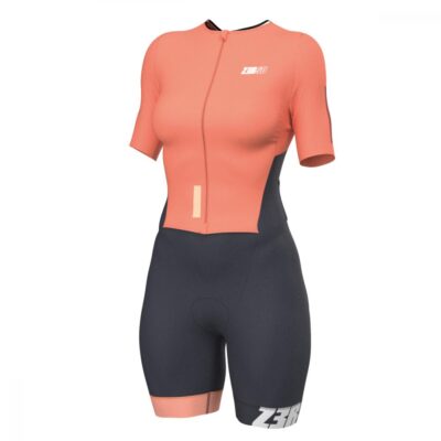Z3R0D Woman Racer TT Suit Fusion Coral