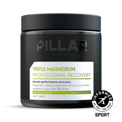 Pillar Performance Triple Magnesium Powder Pineapple Coconut Jar 200g
