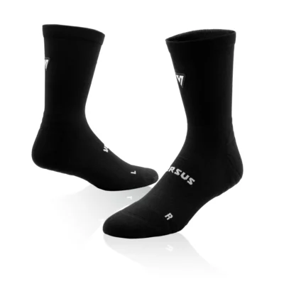 Versus Classic Black Active Crew Tab  Socks
