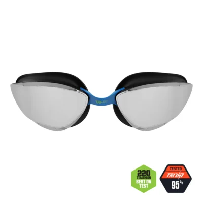 TRI-FIT Volt Goggles Silver Mirror/Black