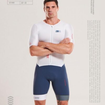 Z3R0D Racer Man TTSuit Smoke White
