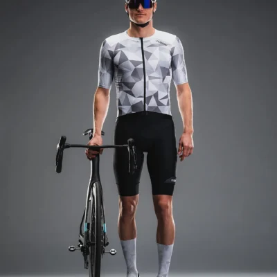 Fusion Mens TEMPO! TWO Bib Shorts Black