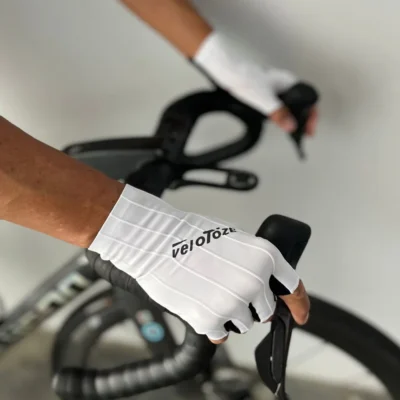 Velotoze Aero Pro Gloves White