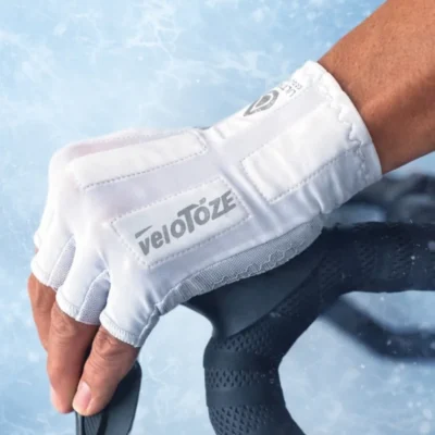 Velotoze Glacier Gloves White