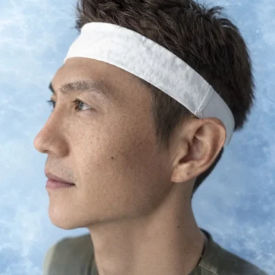 Velotoze Glacier Head Band White